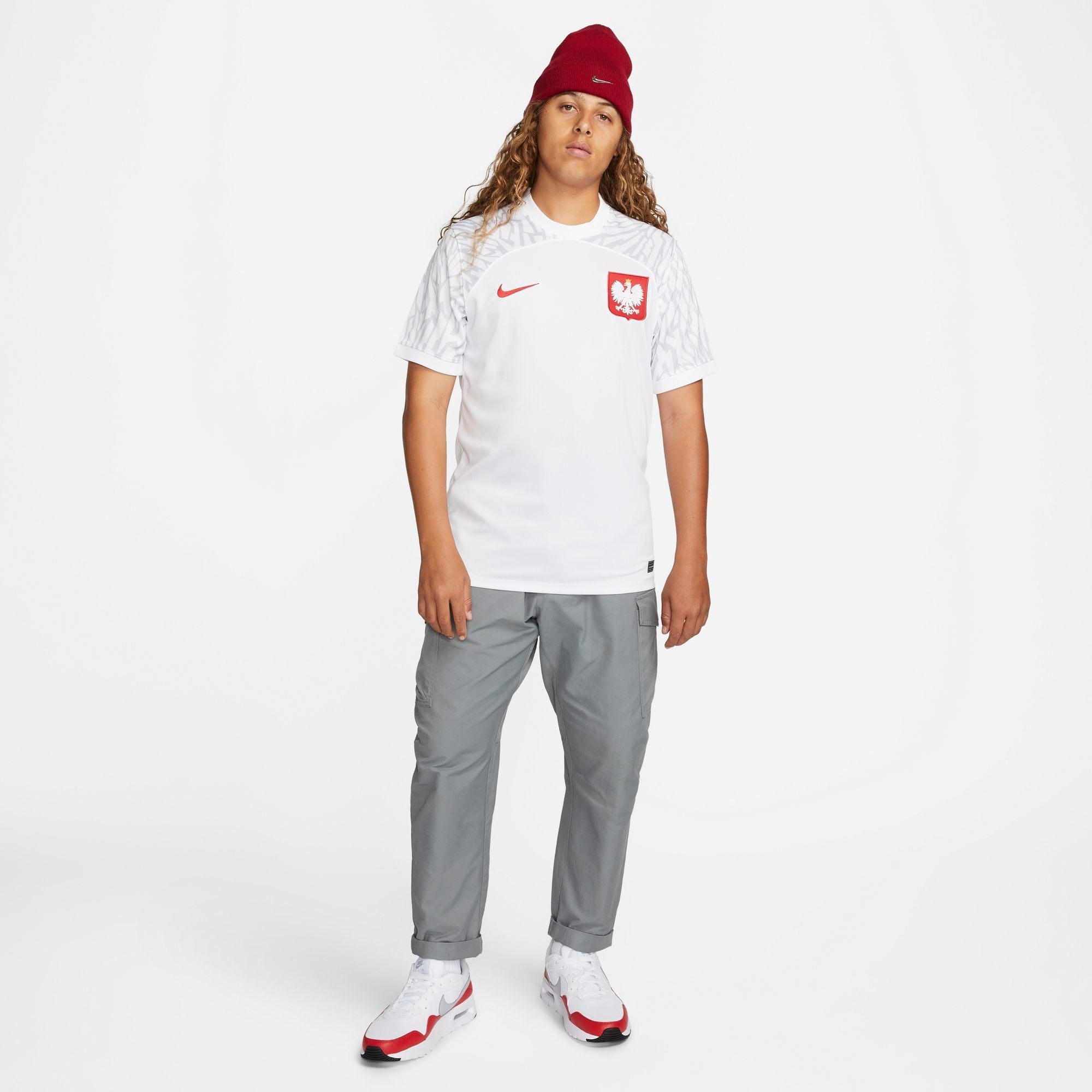 Mens Poland World Cup 2022 Home Replica Jersey