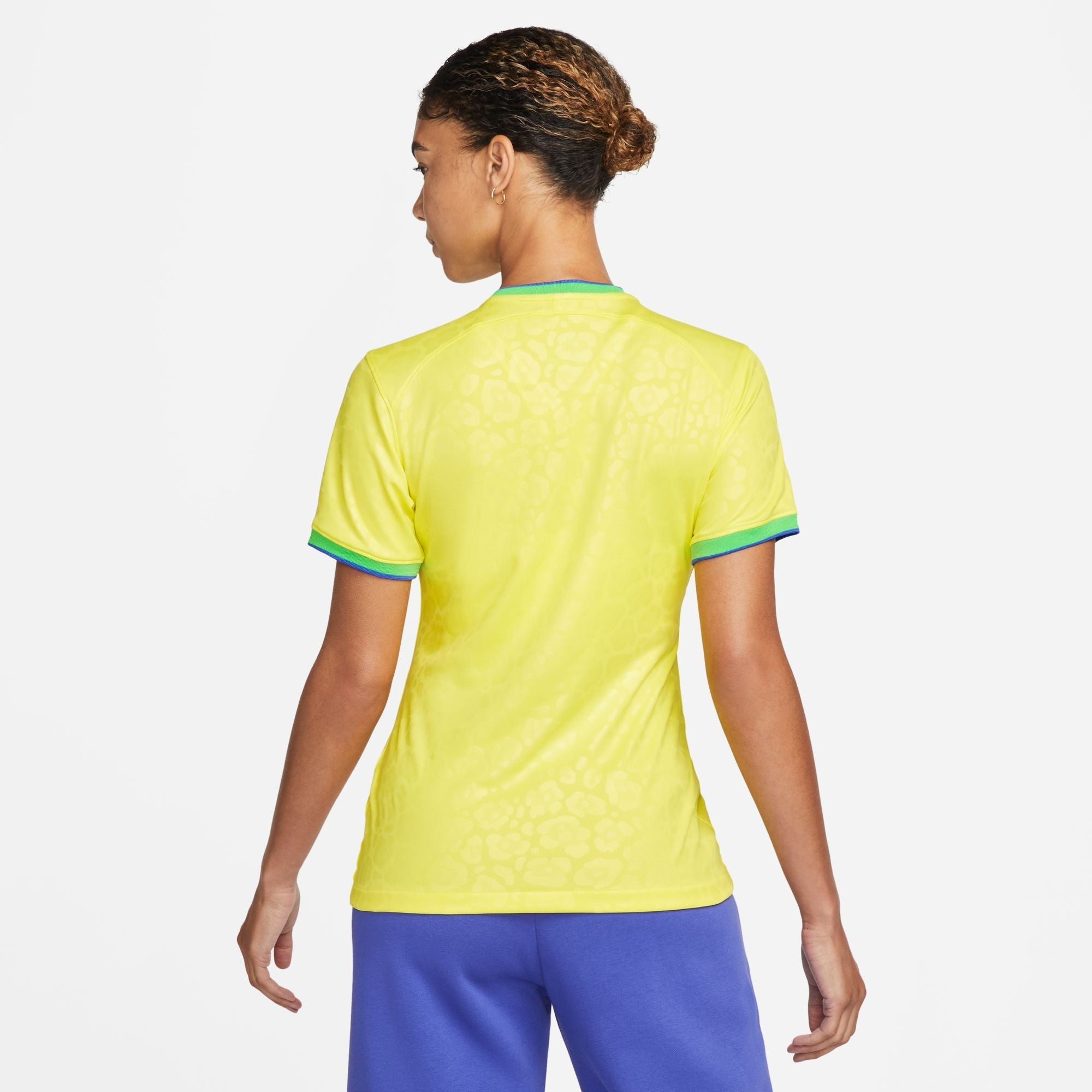 Womens Brazil World Cup 2022 Home Replica Jersey