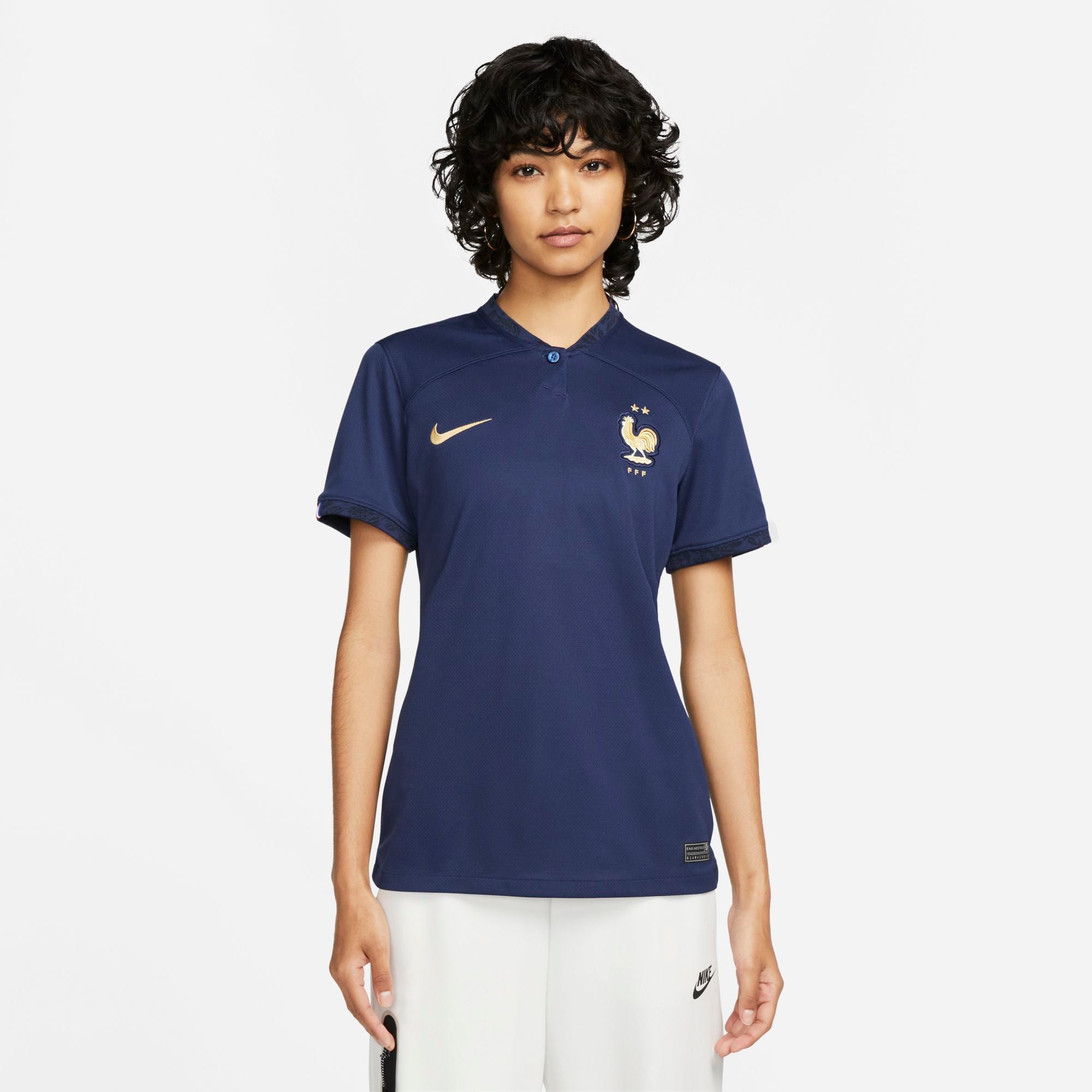Womens France World Cup 2022 Home Replica Jersey