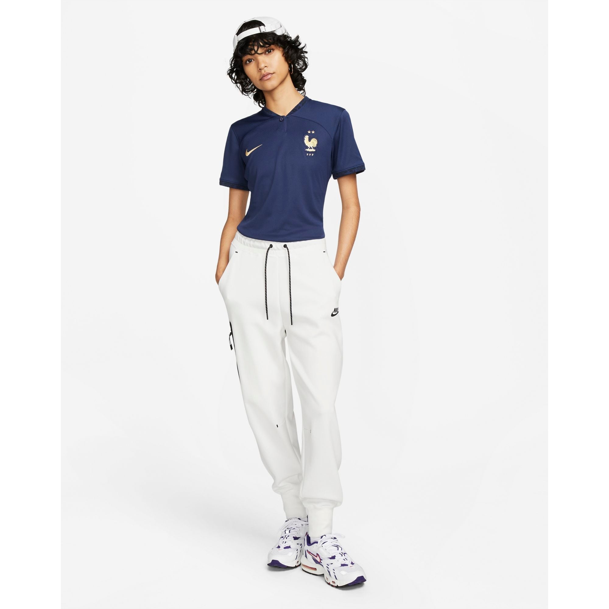 Womens France World Cup 2022 Home Replica Jersey