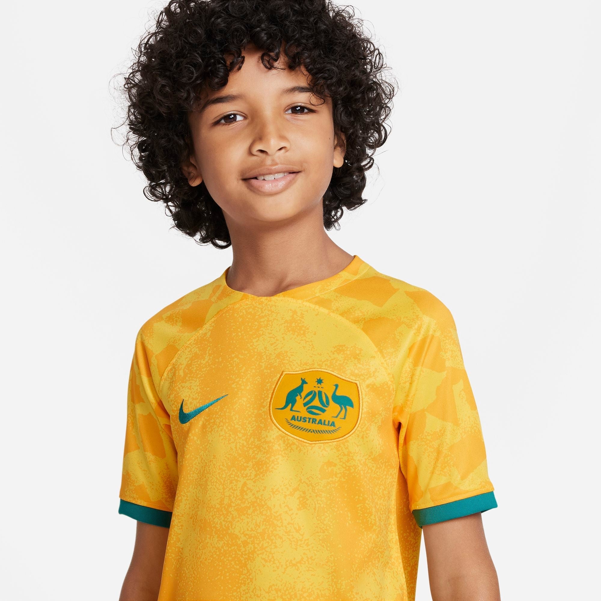 Junior Australia World Cup 2022 Home Replica Jersey
