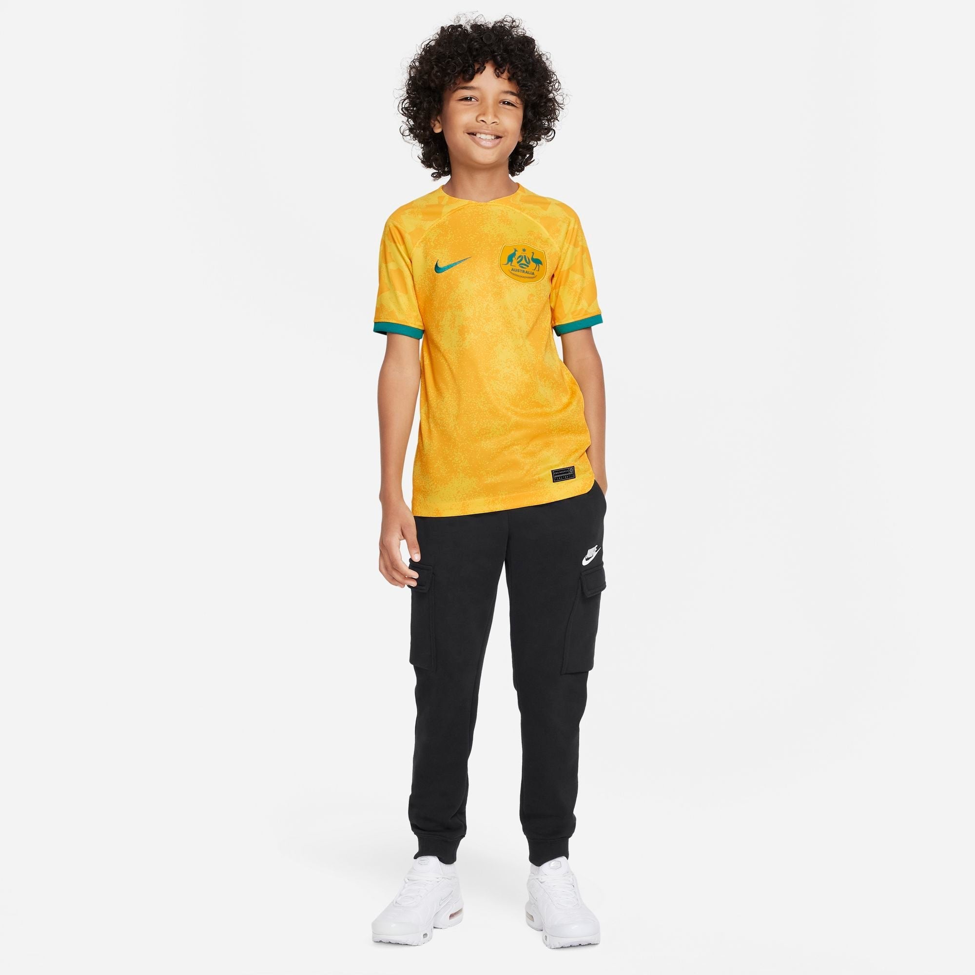 Junior Australia World Cup 2022 Home Replica Jersey