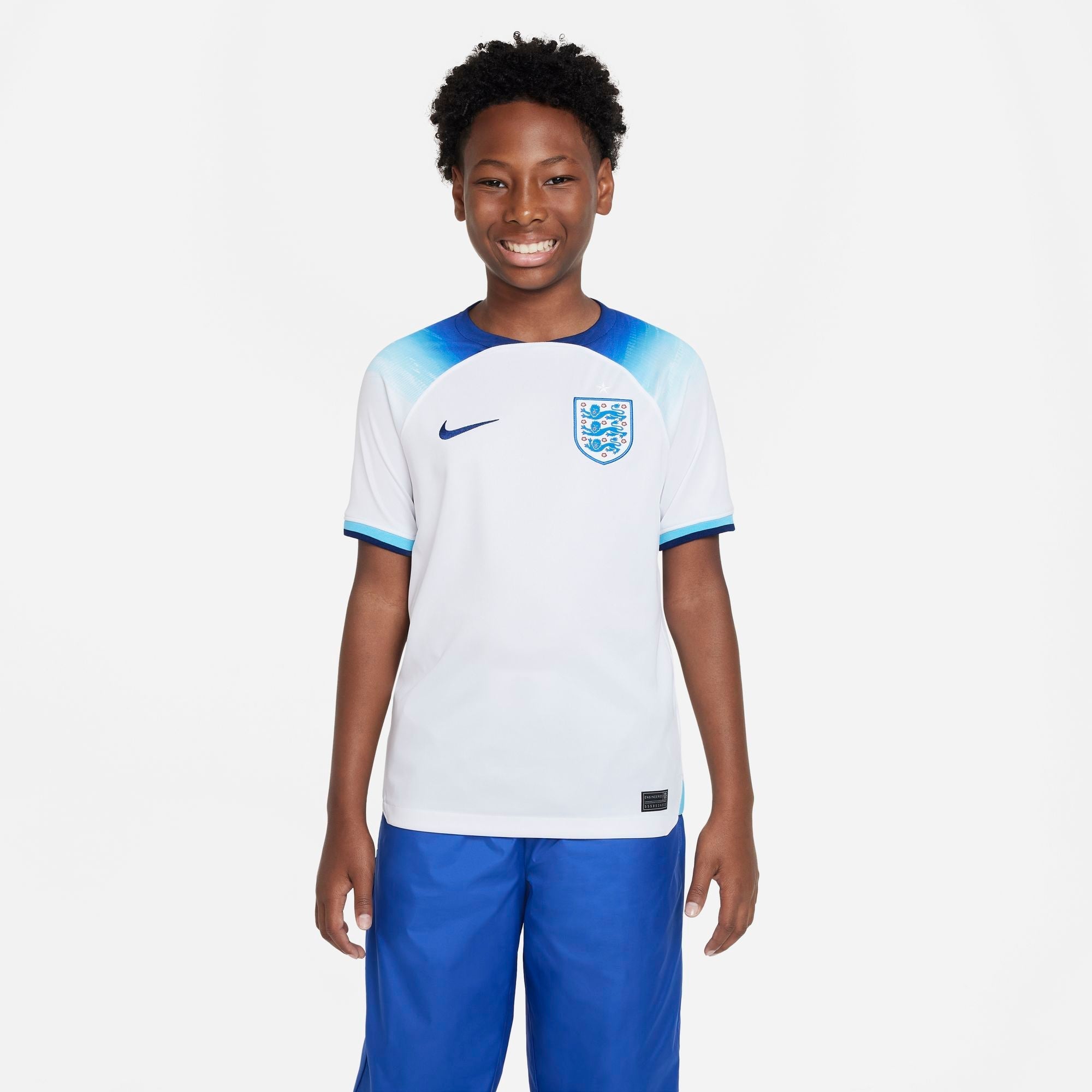 Junior England World Cup 2022 Home Replica Jersey