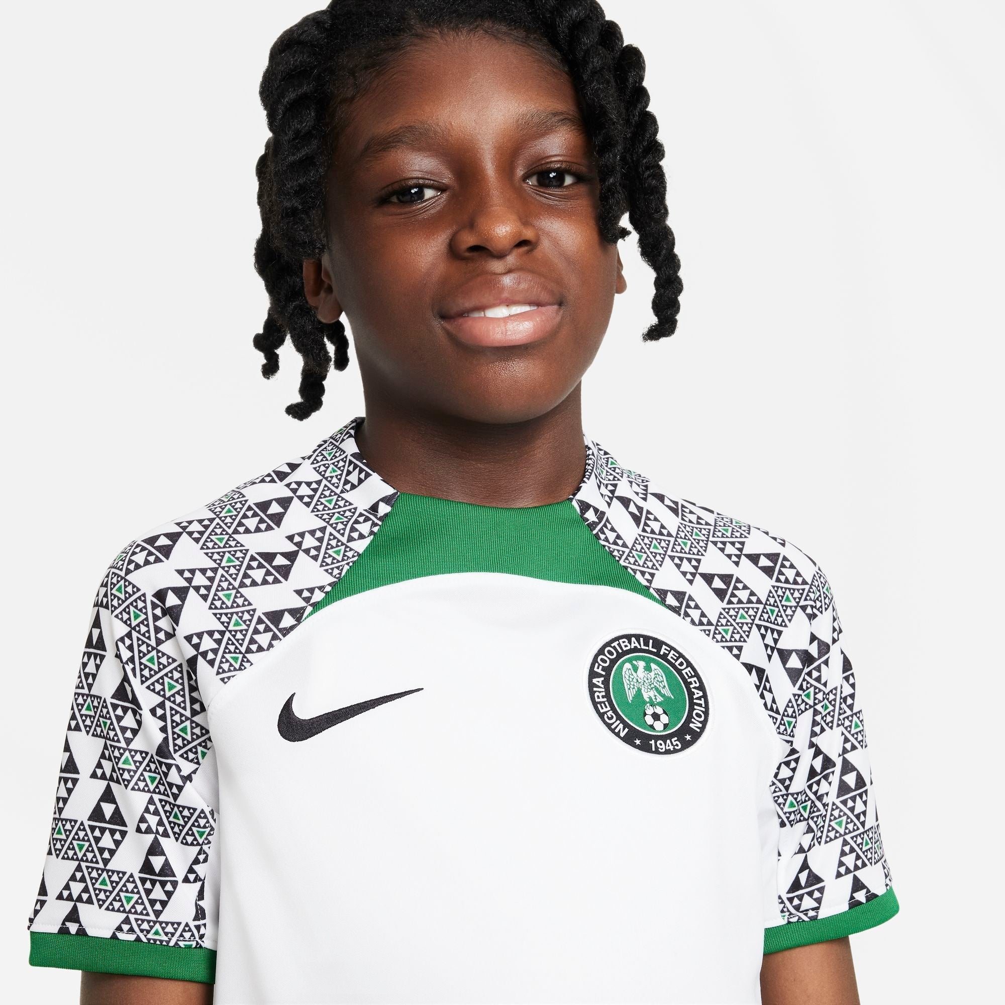 Junior Nigeria World Cup 2022 Away Replica Jersey