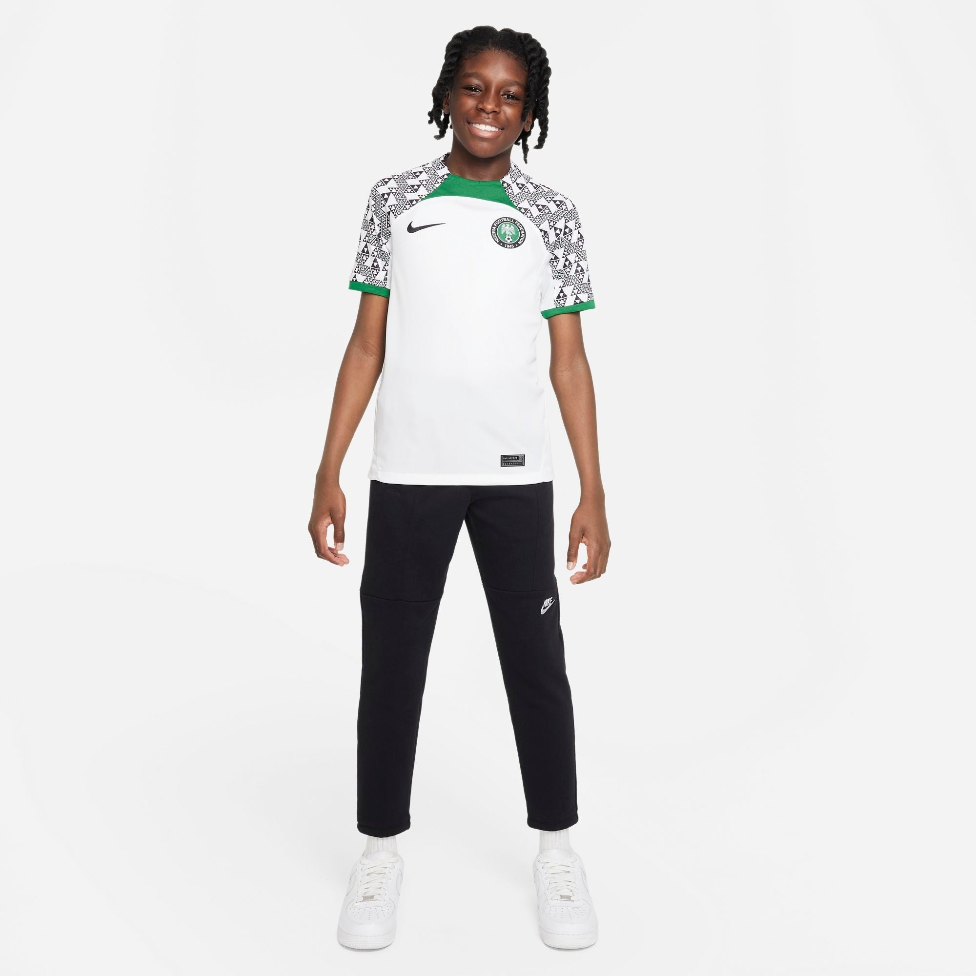 Junior Nigeria World Cup 2022 Away Replica Jersey