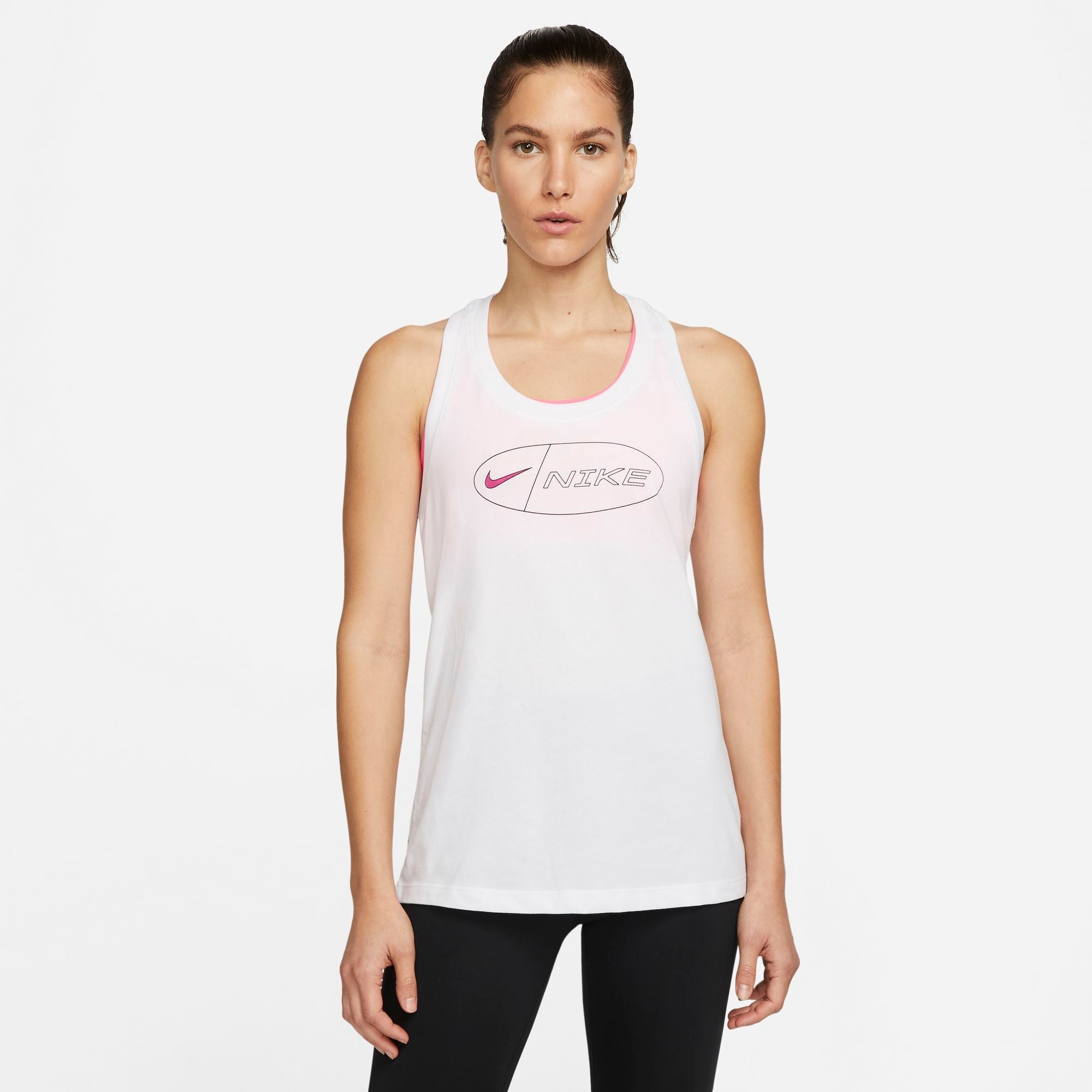 Womens Dri-Fit Graphic Racerback Tank