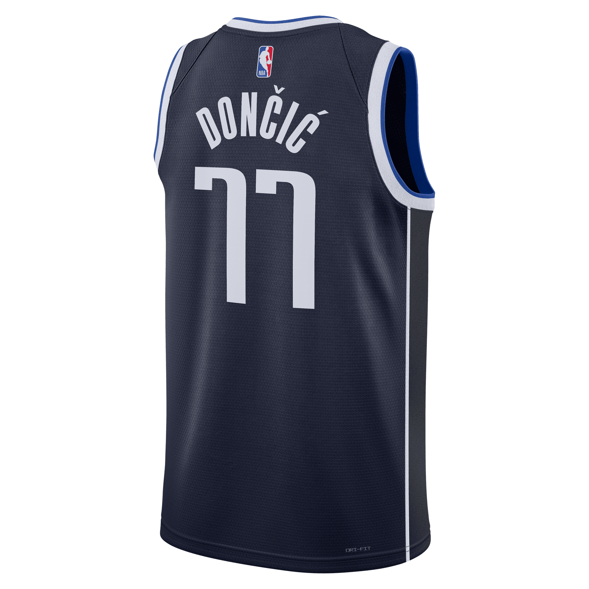 Mens Dallas Mavs Luka Doncic SWNGMN STMNT Replica Jersey