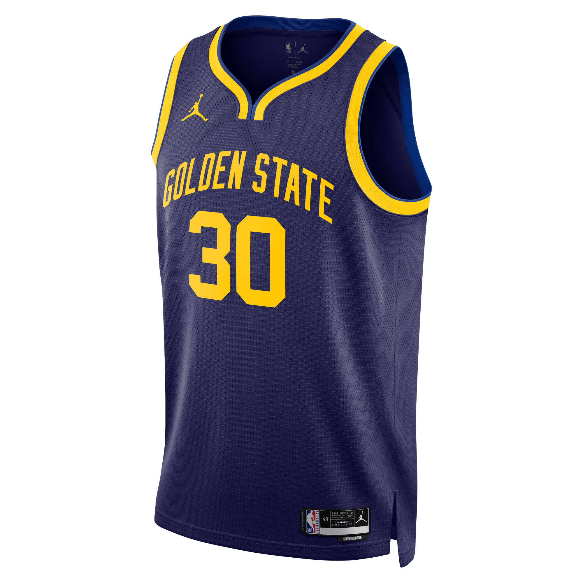 Mens Golden State W Steph Curry SWNGMN STMNT Replica Jersey