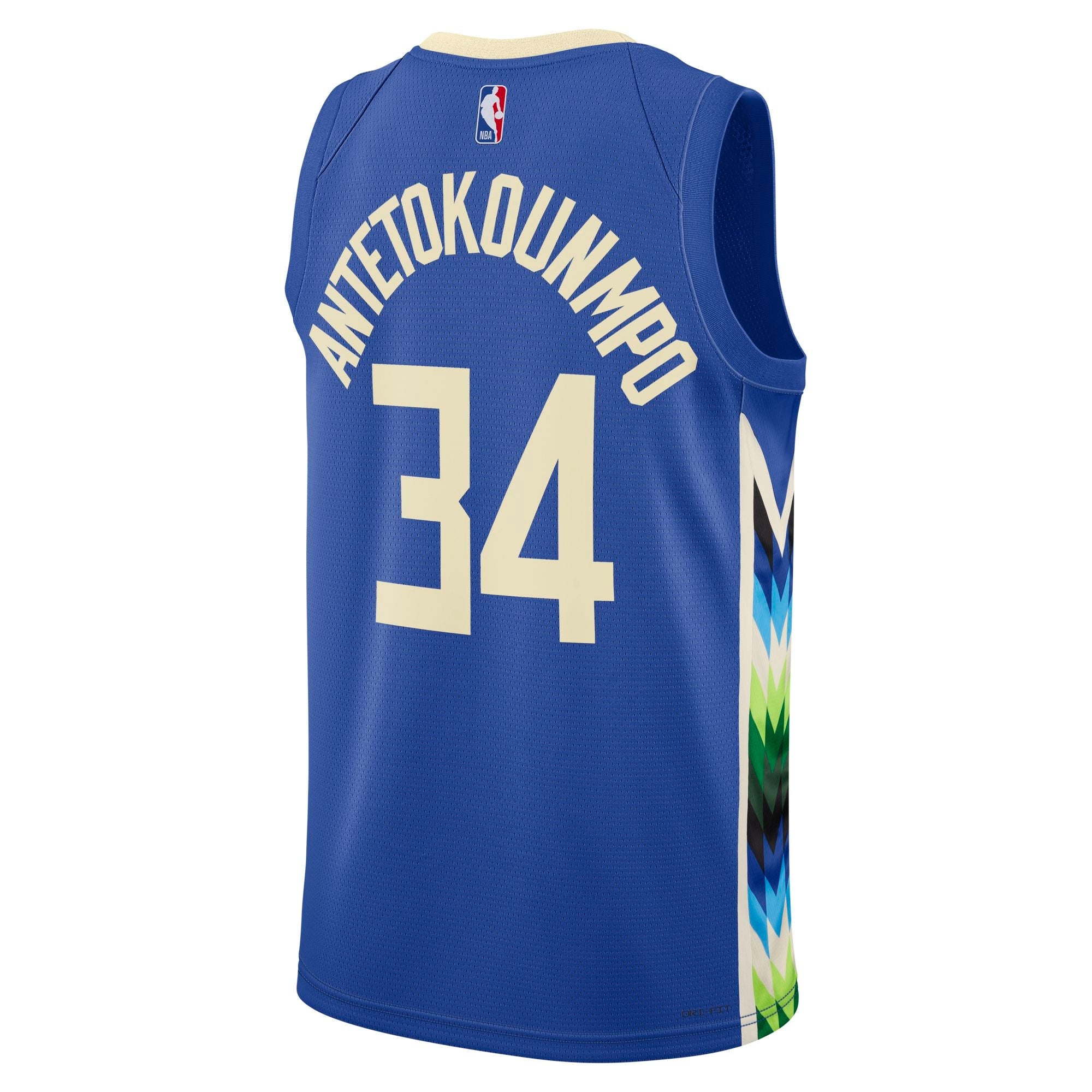 Mens Milwaukee Bucks Dri-Fit Swingman Jersey