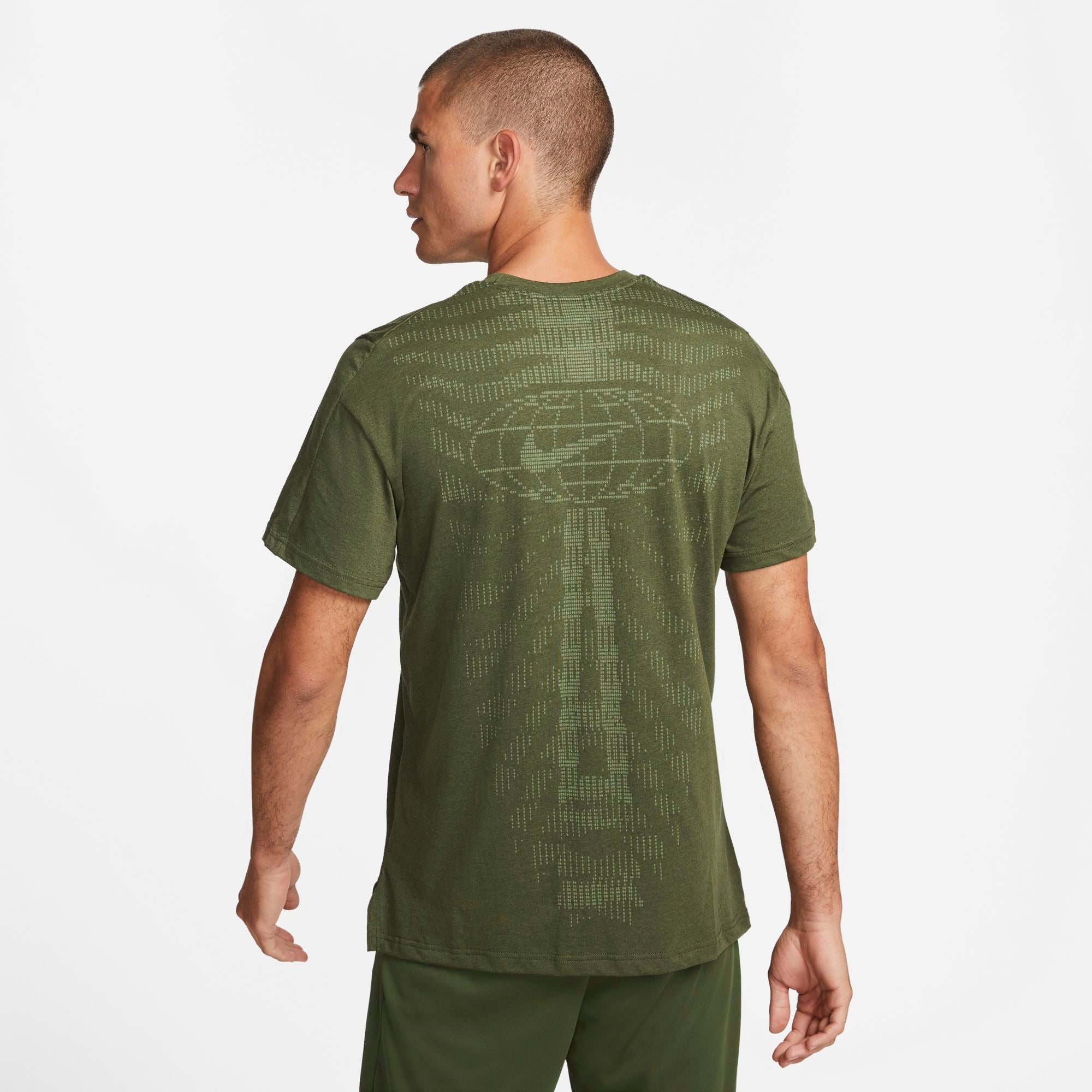 Mens Pro Dri-Fit Burnout Short Sleeve T-Shirt