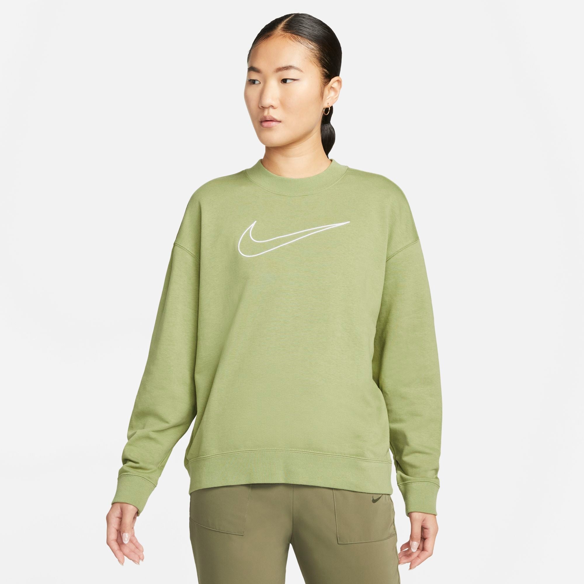 Womens Dri-Fit Graphic Logo Sweatshirt