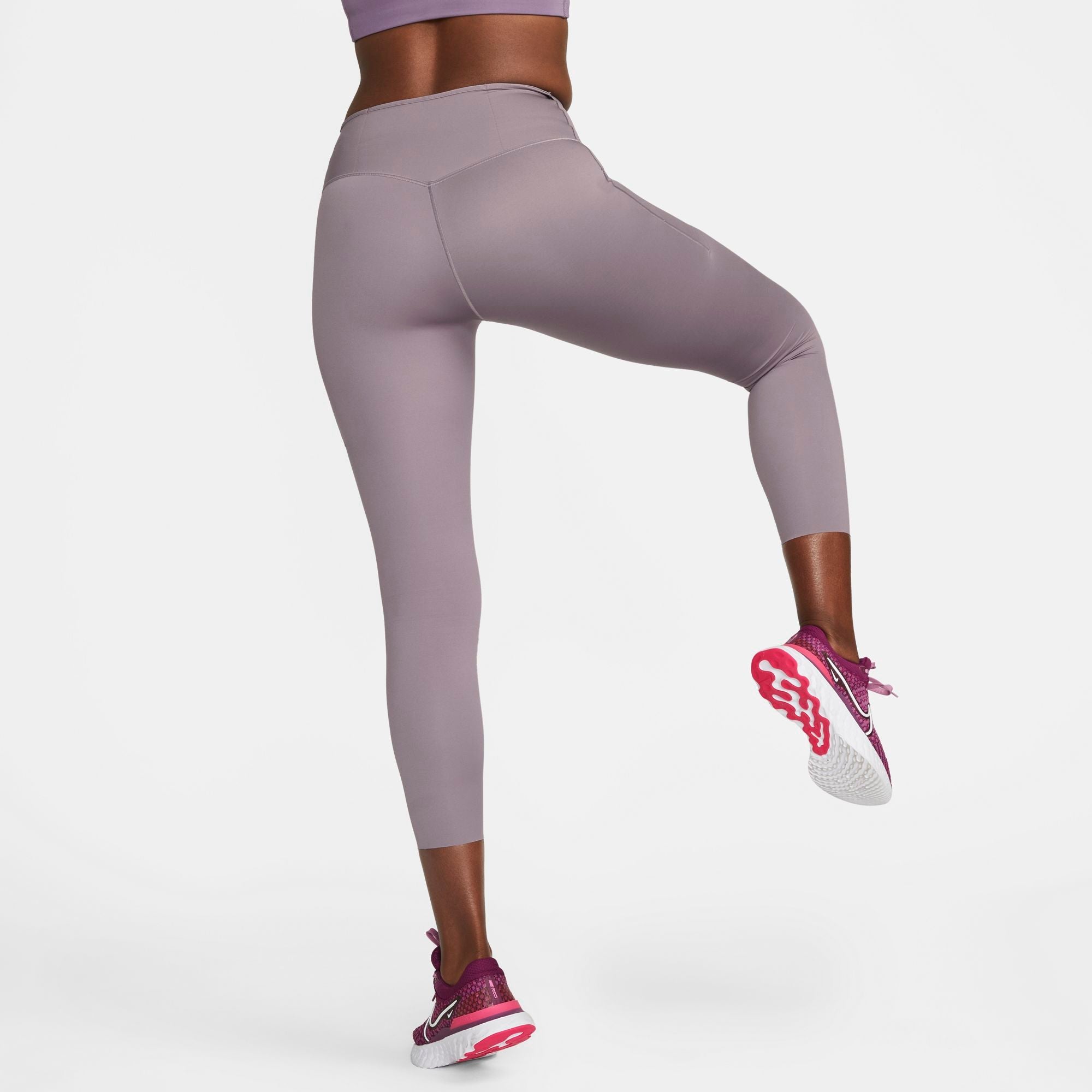 Womens Running Dri-Fit Mid Rise Tight