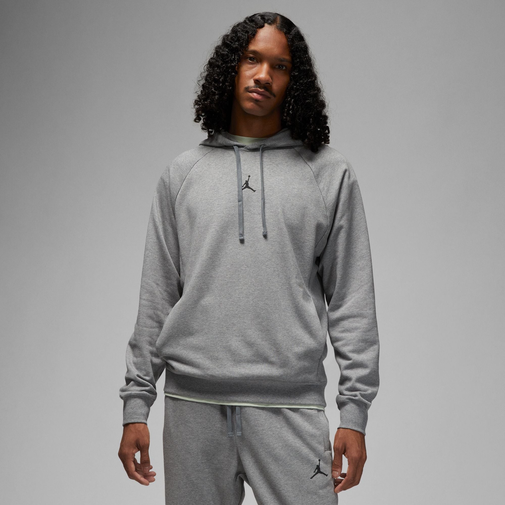 Mens Air Jordan Dri-Fit Sport Crossover Fleece Hoodie
