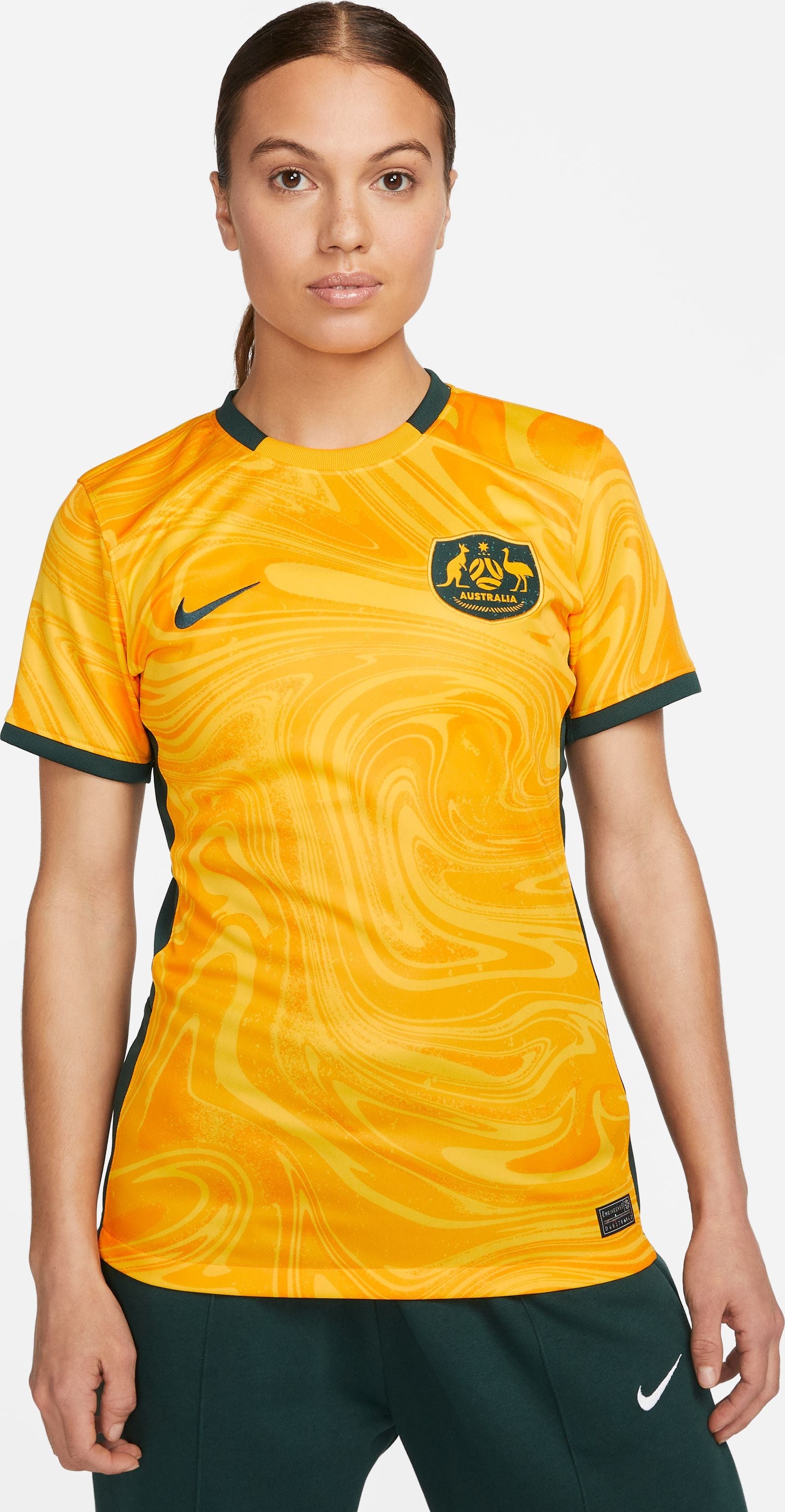 Womens Australia World Cup 2023 Home Replica Jersey
