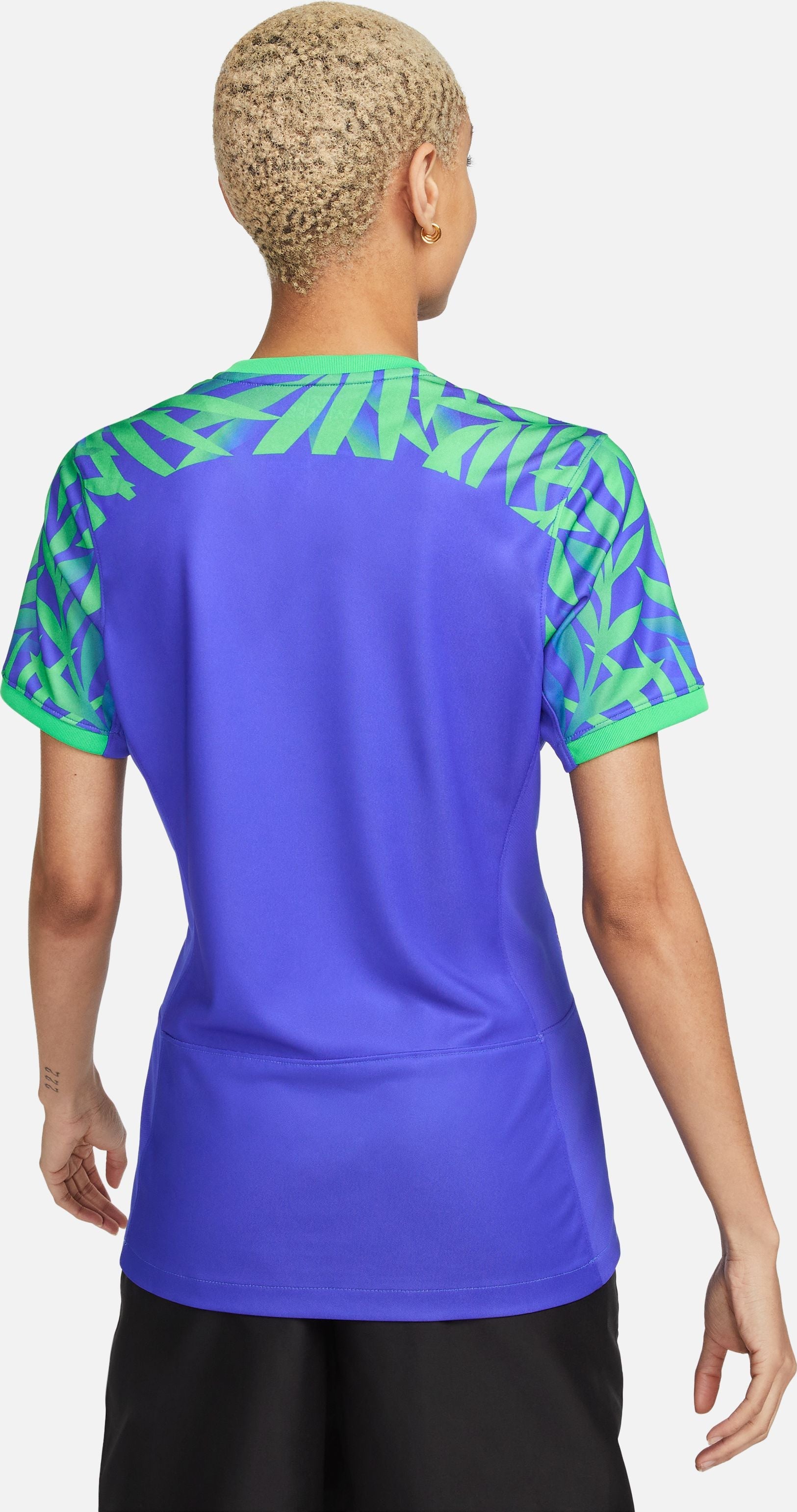Womens Brazil World Cup 2023 Away Replica Jersey