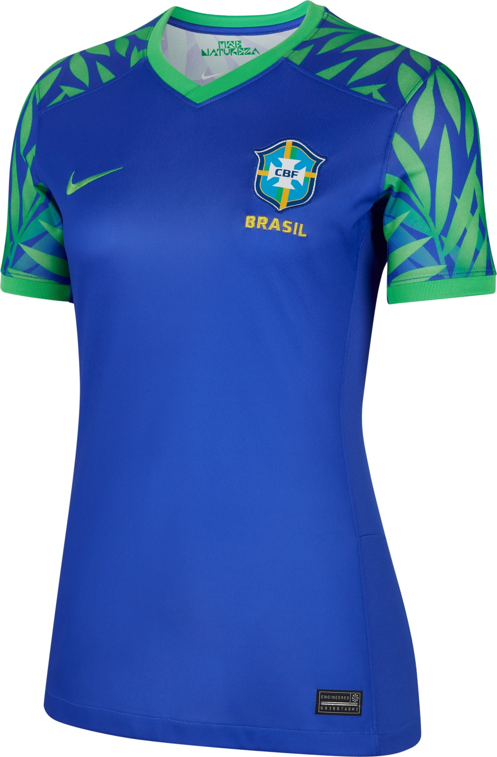 Womens Brazil World Cup 2023 Away Replica Jersey