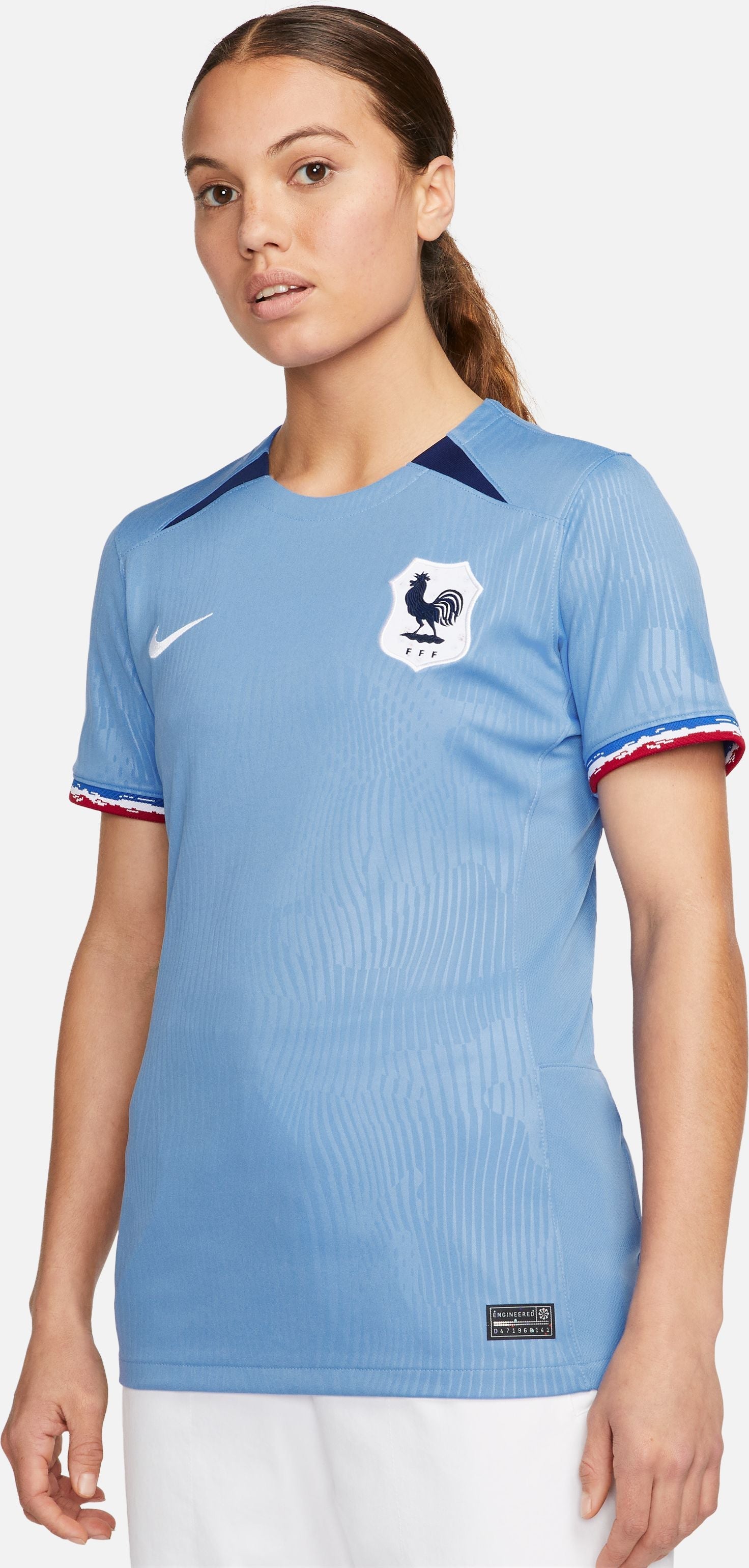 Womens France World Cup 2023 Home Replica Jersey