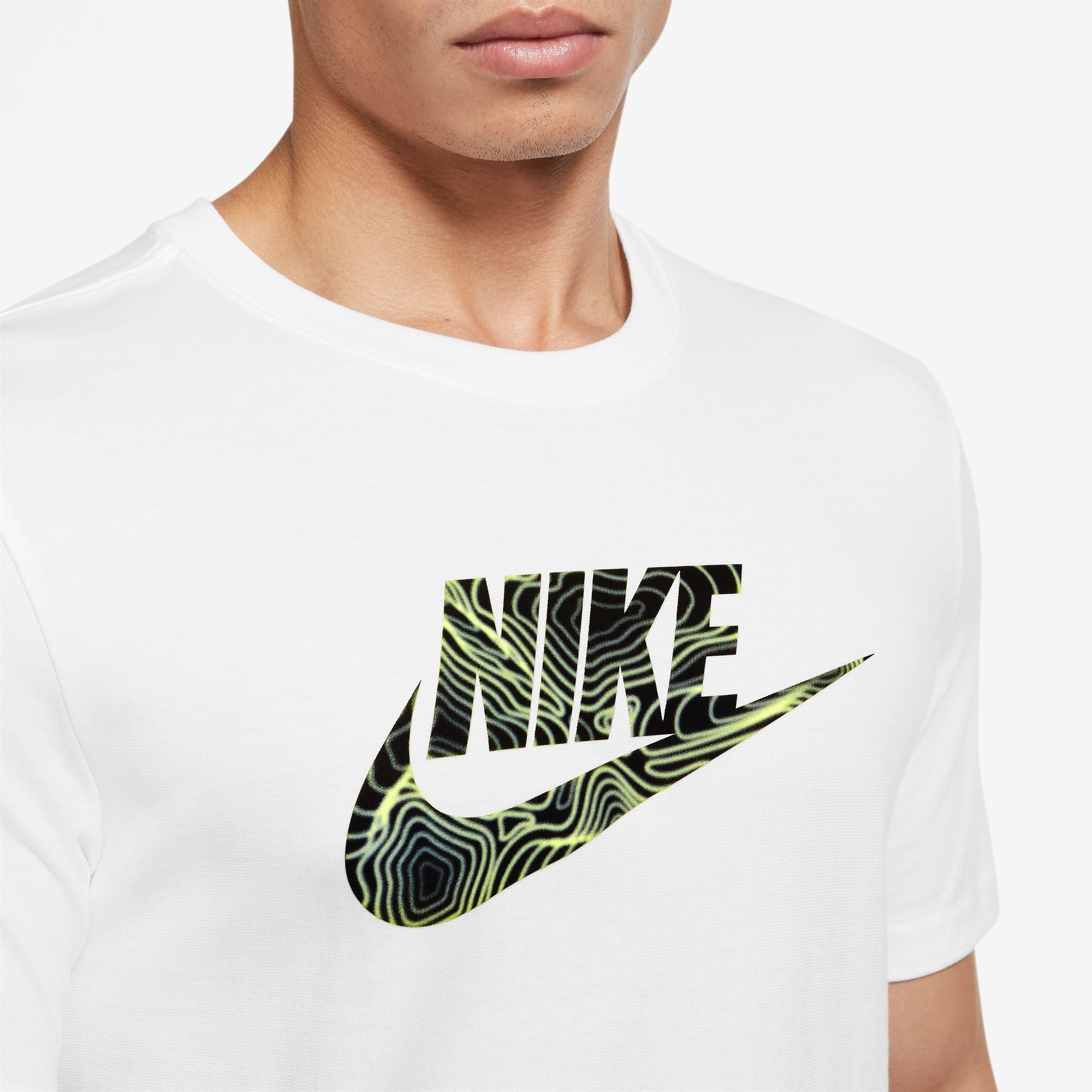 Mens Sportswear Camo Logo Short Sleeve T-Shirt