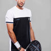 Mens Padel Tennis Graphic Performance Short Sleeve T-Shirt