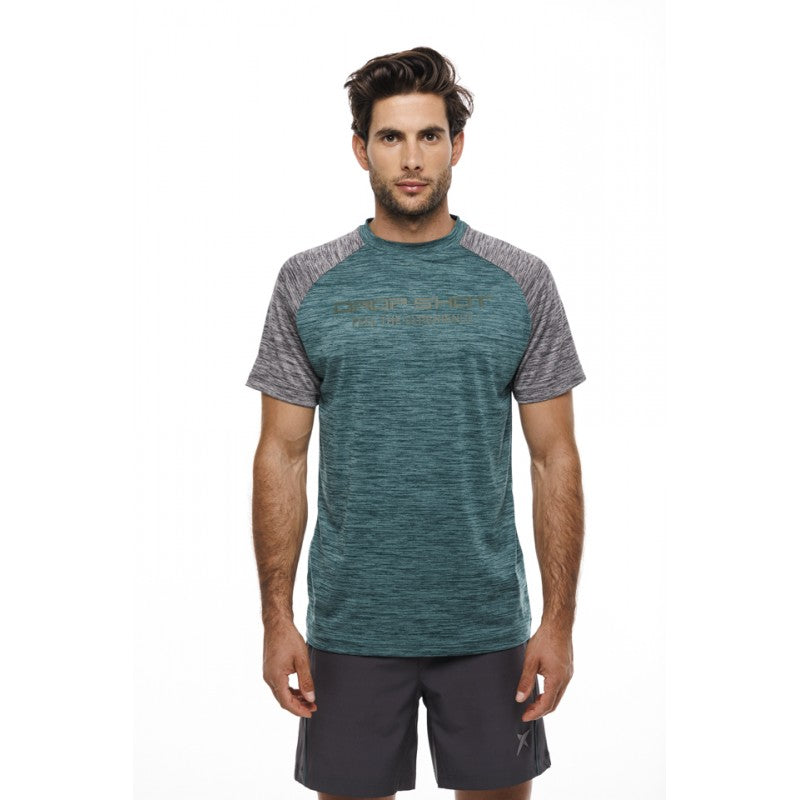 Mens Padel Tennis Graphic Performance Short Sleeve T-Shirt