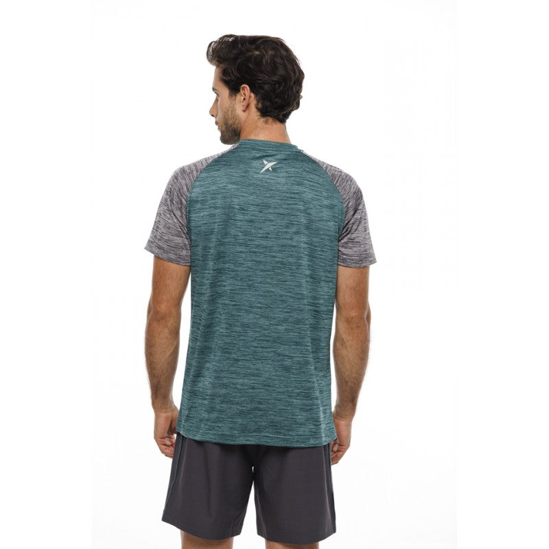 Mens Padel Tennis Graphic Performance Short Sleeve T-Shirt