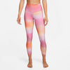 Womens Yoga High Rise All Over Print 7/8 Tight