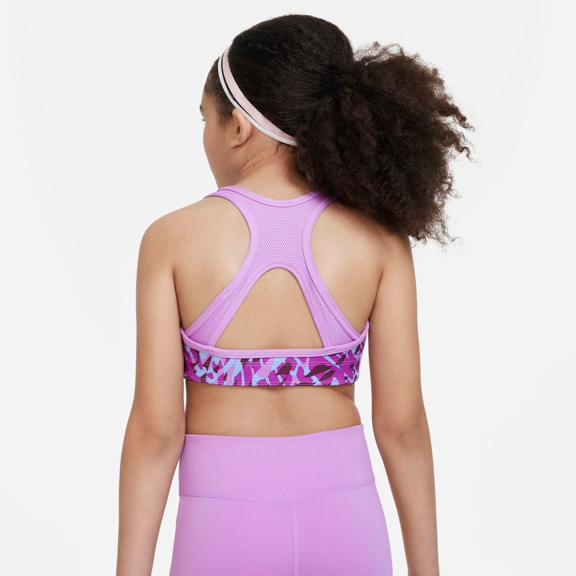 Girls Performance Swoosh Reversible Bra