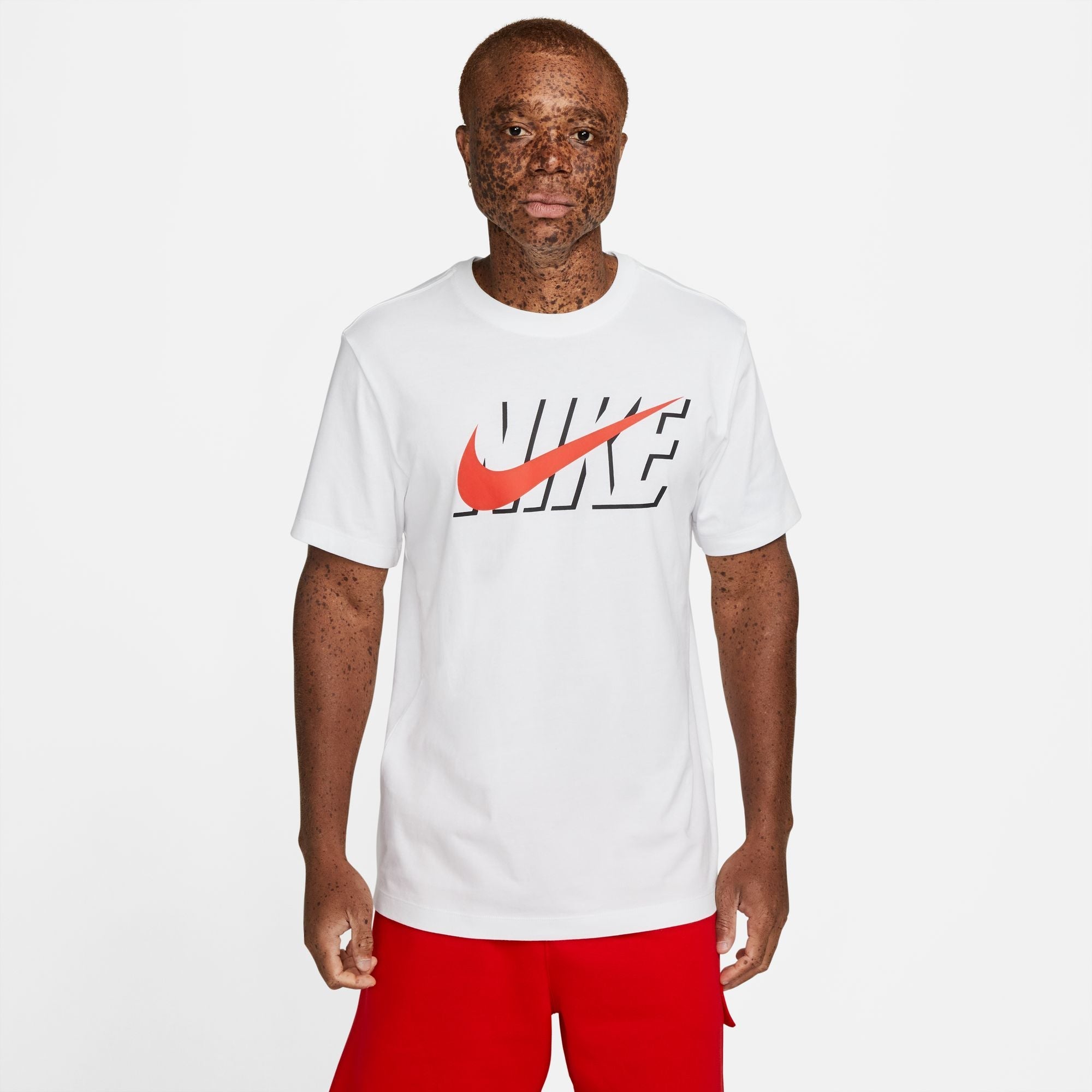 Mens Sportswear Swoosh Block Short Sleeve T-Shirt