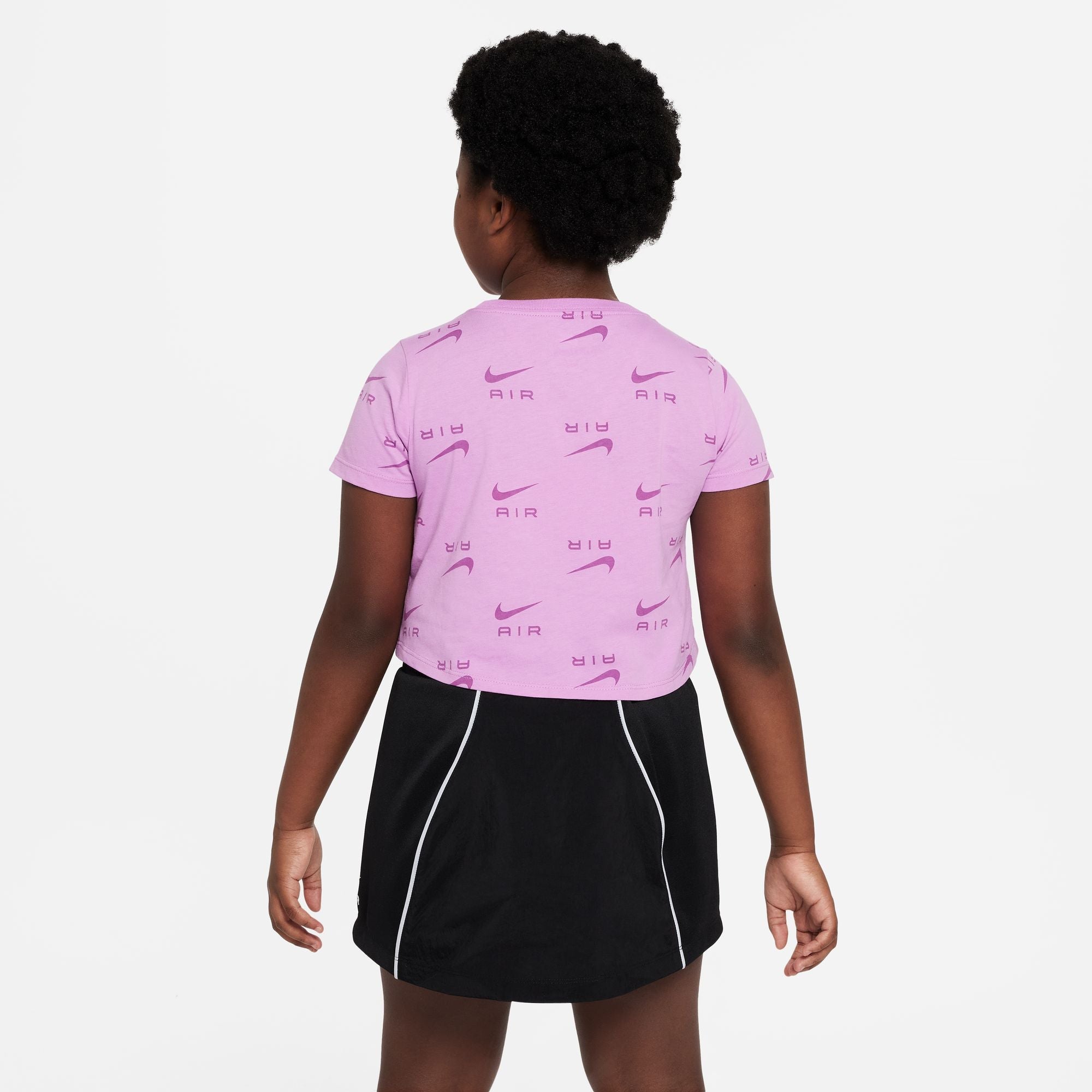 Girls Air Crop Short Sleeve T-Shirt