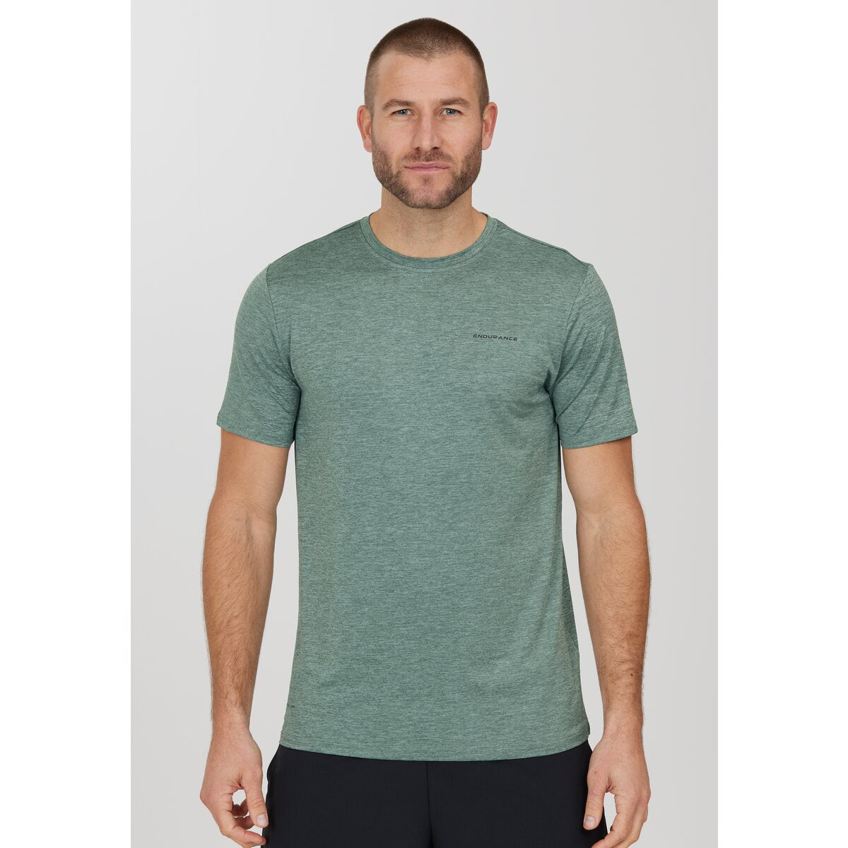 Mens Melange Short Sleeve T-Shirt