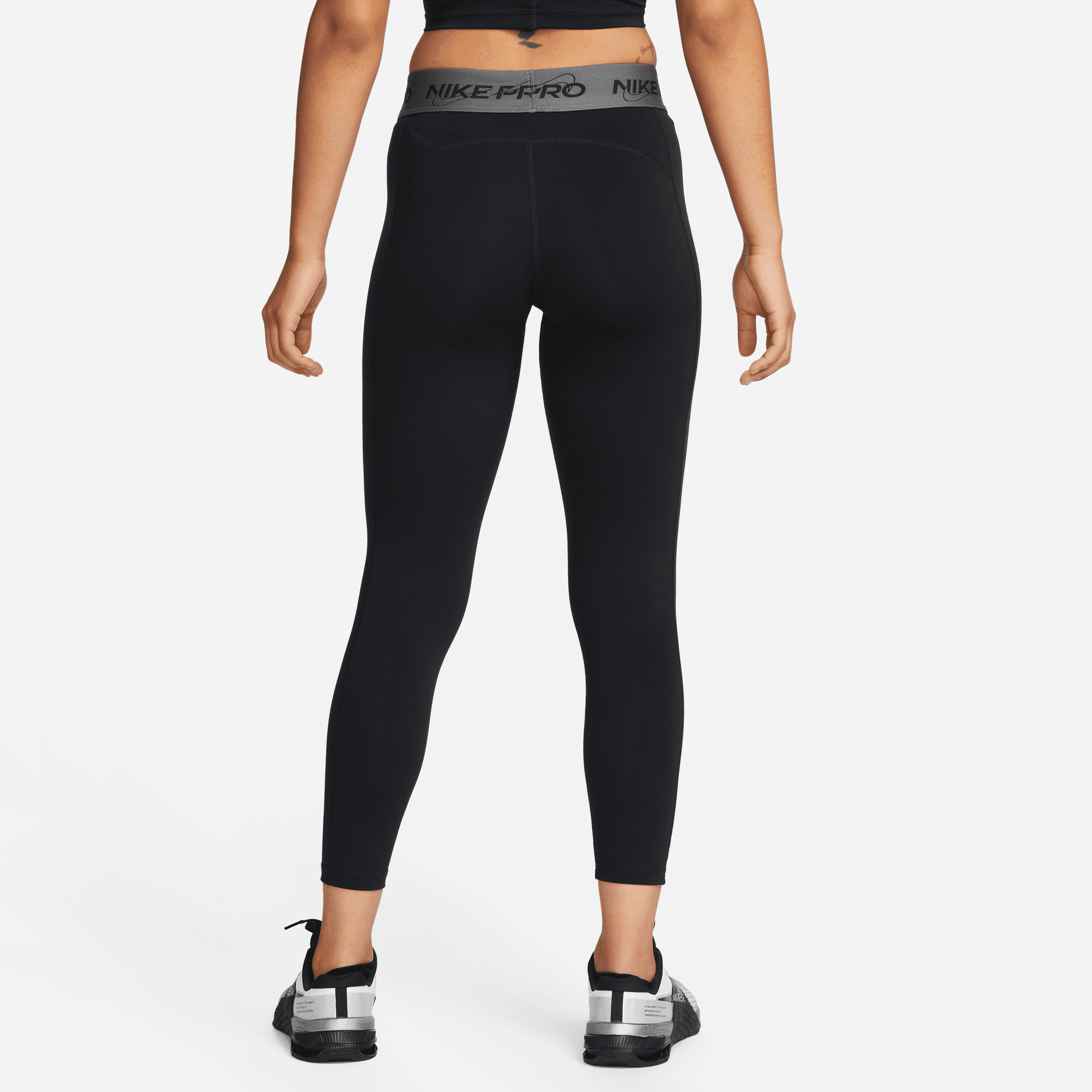 Womens Dri-Fit Pro Graphic Logo Mid Rise 7/8 Tight