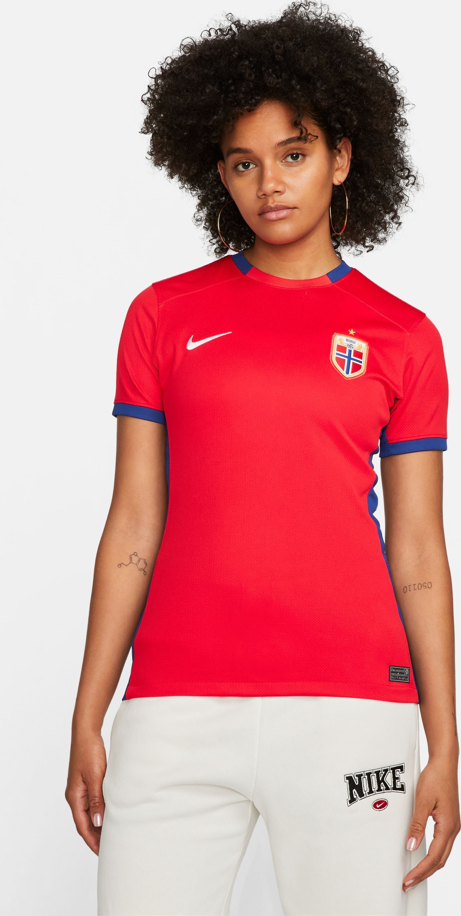 Womens Norway World Cup 2023 Home Replica Jersey