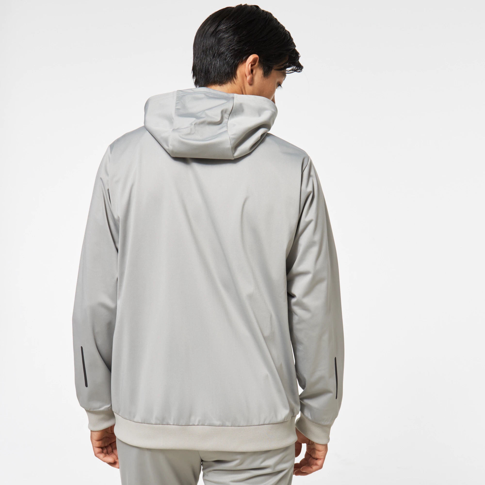 Mens Foundational Hooded Full Zip Jacket