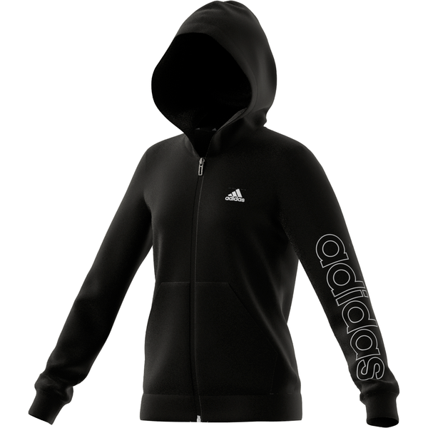 Girls Essentials Linear Full Zip Hoodie