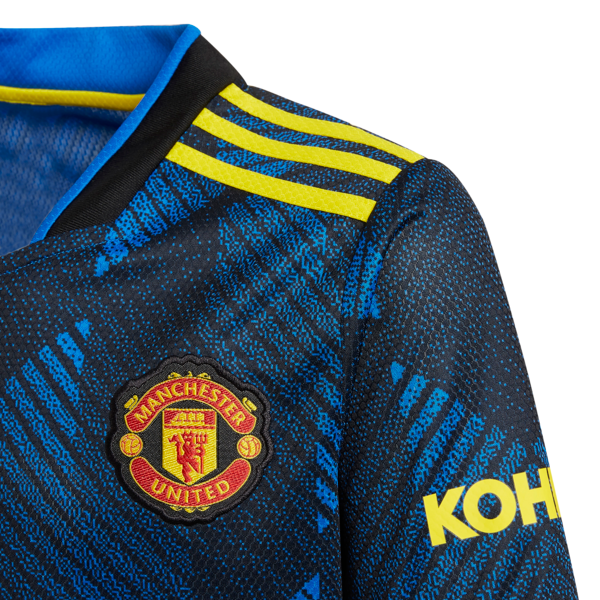 Junior Manchester United FC Third Replica Jersey 21/22