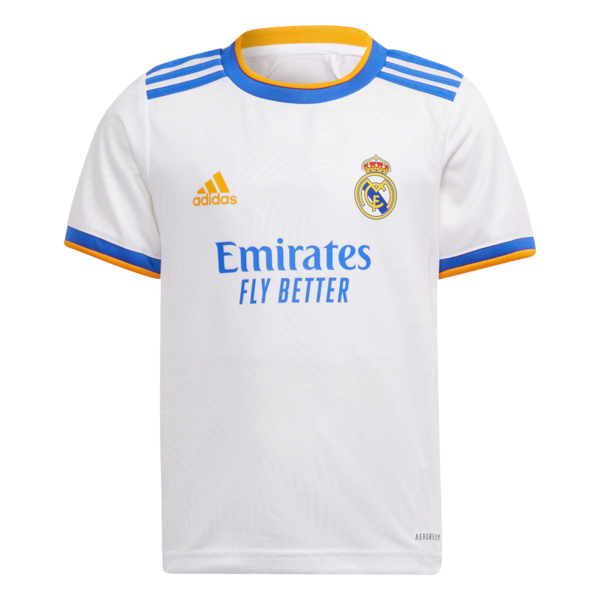 طقم فريق ريال مدريد المستضيف، للأطفال ٢٢/٢١