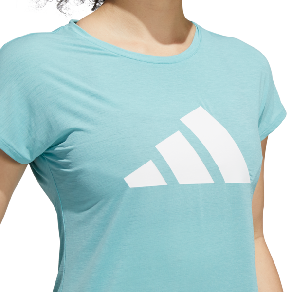 Womens 3 Bar Logo Short Sleeve T-Shirt