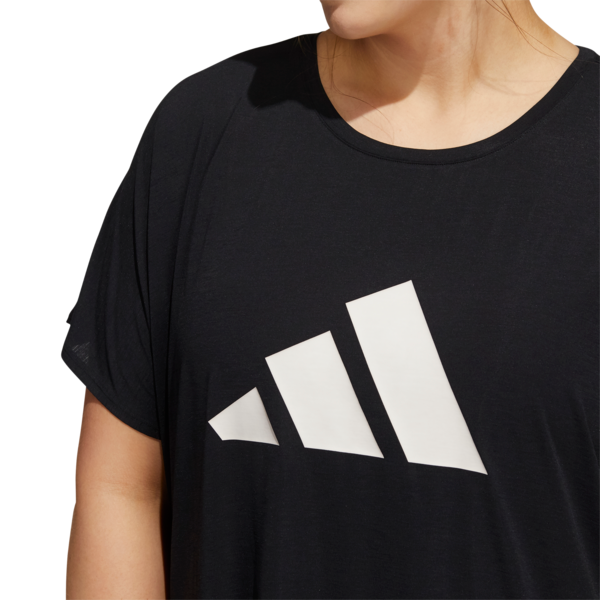 Womens 3 Bar Logo Short Sleeve T-Shirt