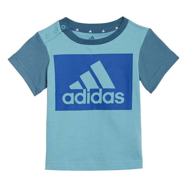 Boys Badge of Sport Logo T-Shirt Short Set