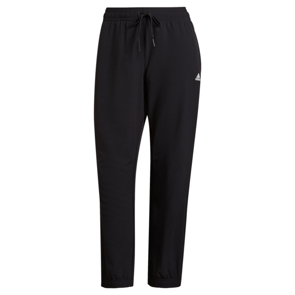 Womens Linear Woven 7/8 Cuff Pant