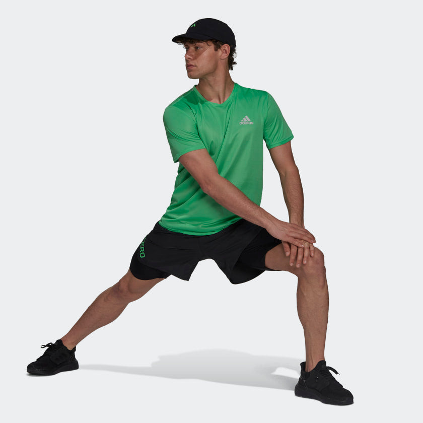 Mens Adizero 2 in 1 Short