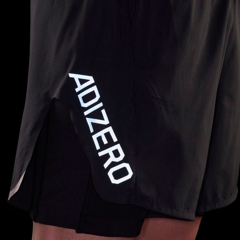 Mens Adizero 2 in 1 Short