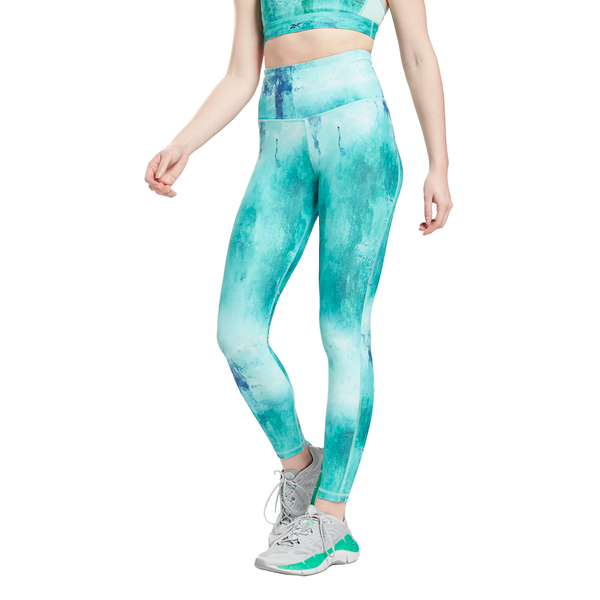 Womens High Rise Printed Tight