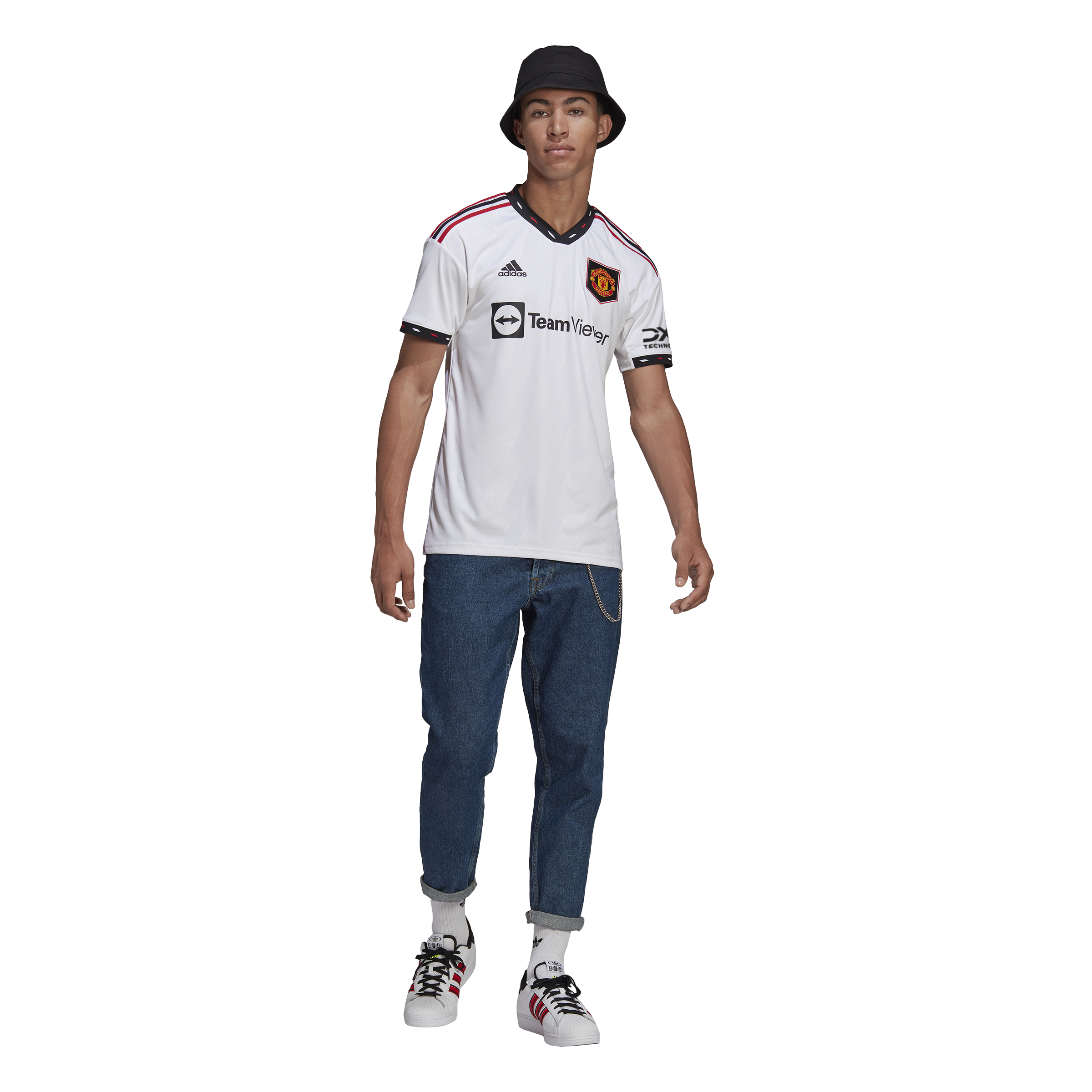 Mens Manchester United FC Away Replica Jersey 22/23