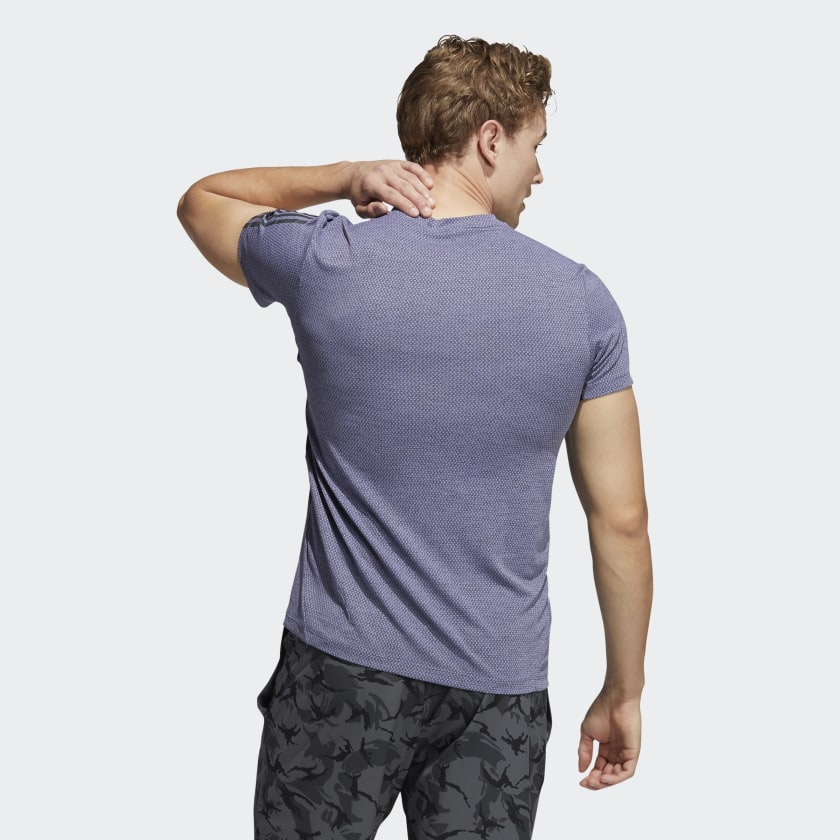Mens Heat.RDY 3 Stripes Short Sleeve T-Shirt