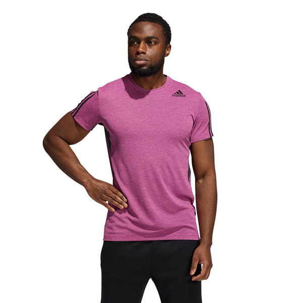 Mens Heat.RDY 3 Stripes Short Sleeve T-Shirt