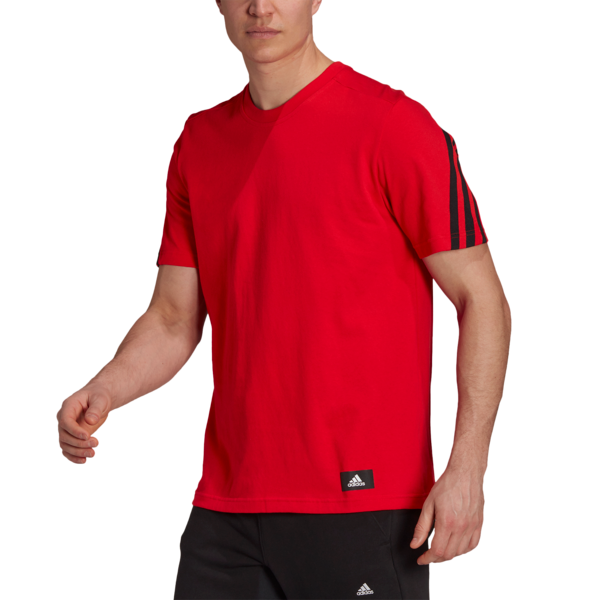 Mens Future Icons 3 Stripes Short Sleeve T-Shirt