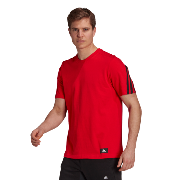 Mens Future Icons 3 Stripes Short Sleeve T-Shirt