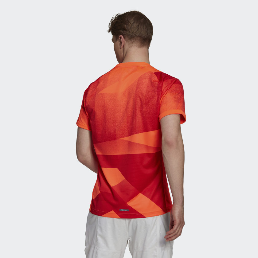 Mens Freelift Heat.RDY Tokyo Printed Tennis Short Sleeve T-Shirt