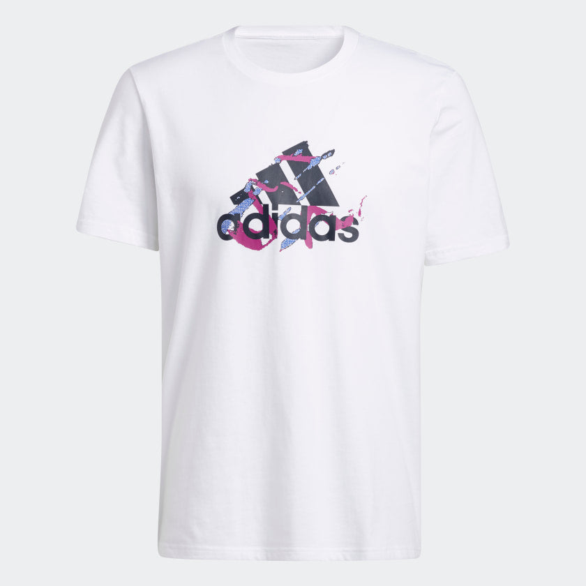 Mens Reverse Retro Aero 3 Stripes Graphic Short Sleeve T-Shirt